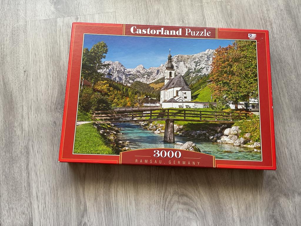 Castorland Legpuzzel 3000 stukjes Ramsau, Duitsland, Ophalen, Meer dan 1500 stukjes, Zo goed als nieuw, Legpuzzel
