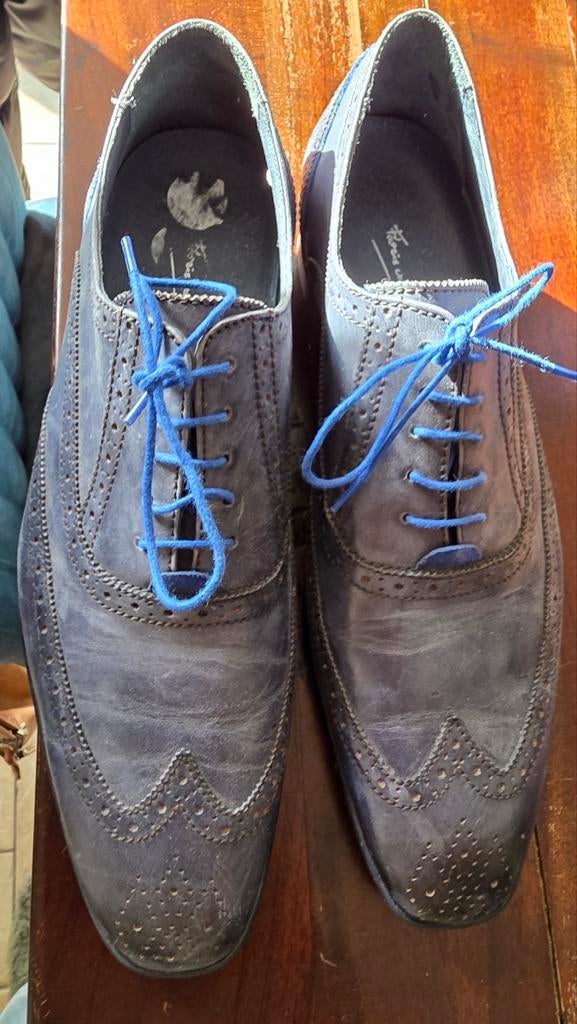 Herenschoenen van Bommel, Kleding | Heren, Schoenen, Blauw, Ophalen of Verzenden, Zo goed als nieuw, Van Bommel
