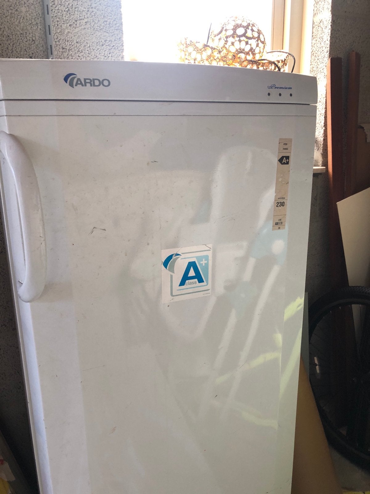 Ardo Vrieskast - 140cm hoog, 60cm breed, 185L inhoud, Witgoed en Apparatuur, Vriezers en Diepvrieskisten, Gebruikt, Energieklasse A of zuiniger