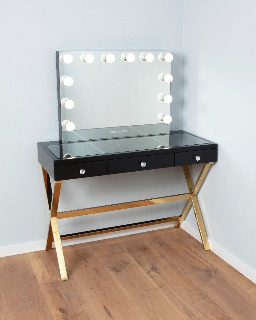RESTPARTIJ KAPTAFEL MAKE UP SPIEGEL MAKE UP TAFEL, 100 tot 150 cm, Verzenden, Luxe, Nieuw