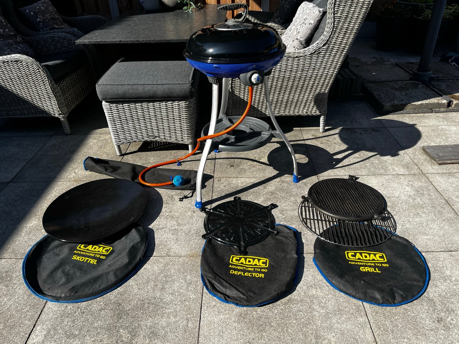 Cadac Carri Chef 2 BBQ met diverse accessoires, Ophalen, Gebruikt