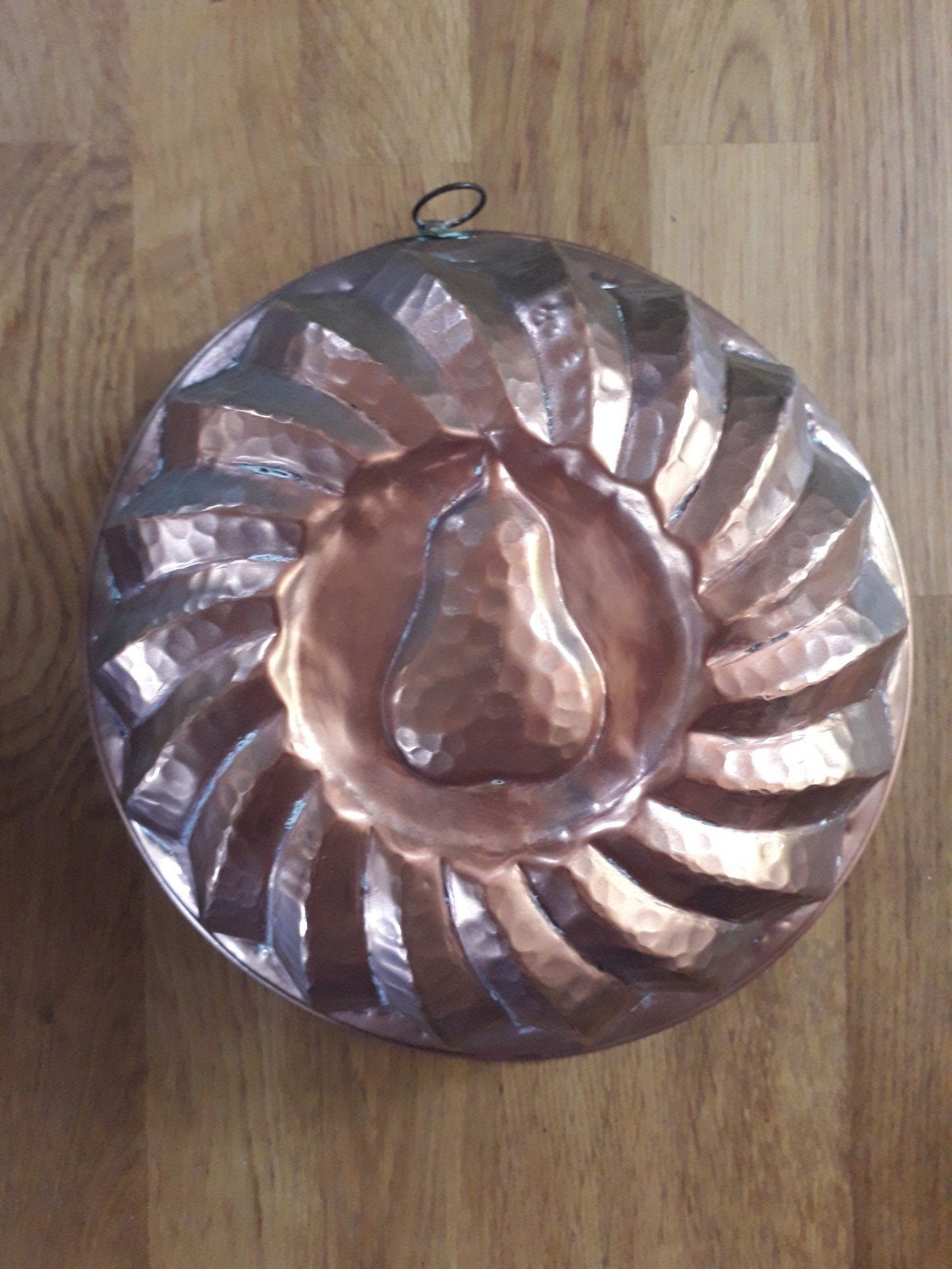 Vintage Koperen Bakvorm Puddingvorm Cakevorm Peer, Ophalen of Verzenden, Koper