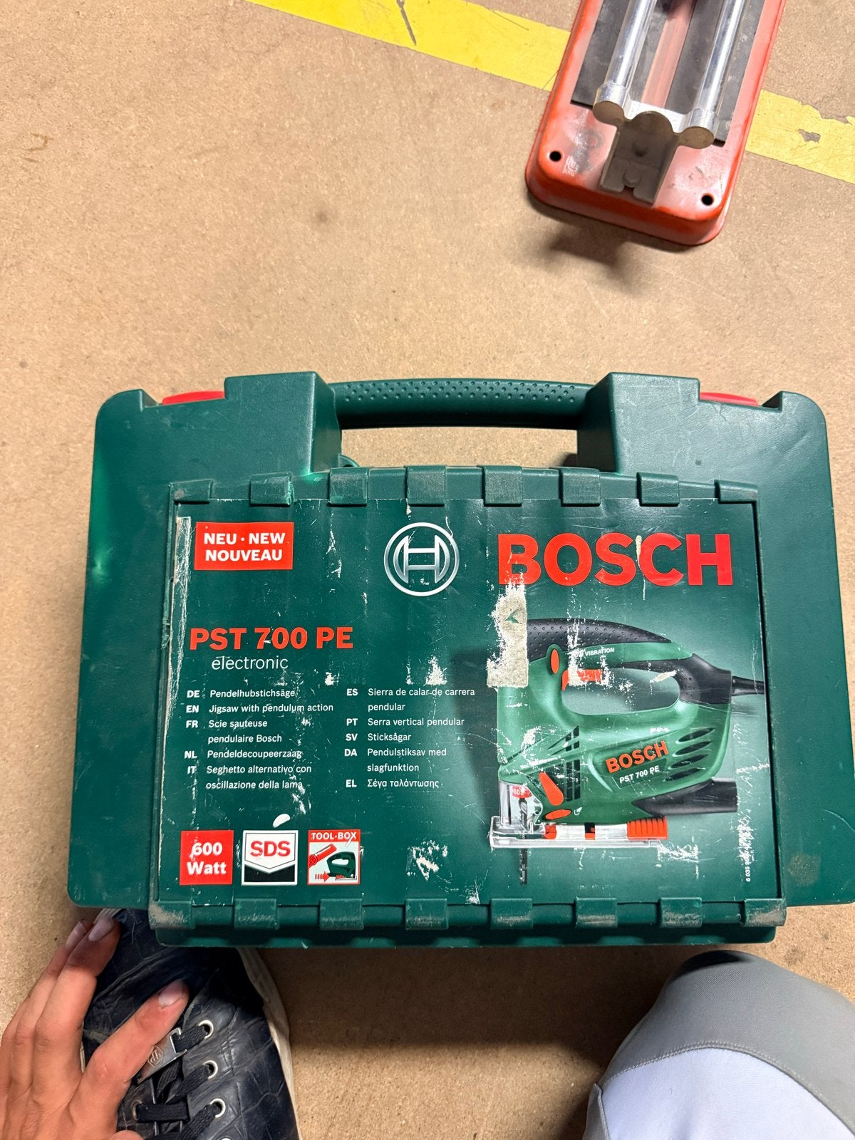Bosch PST 700 PE Decoupeerzaag - Nieuwstaat, Gebruikt, Ophalen of Verzenden, Minder dan 600 watt, Decoupeerzaag