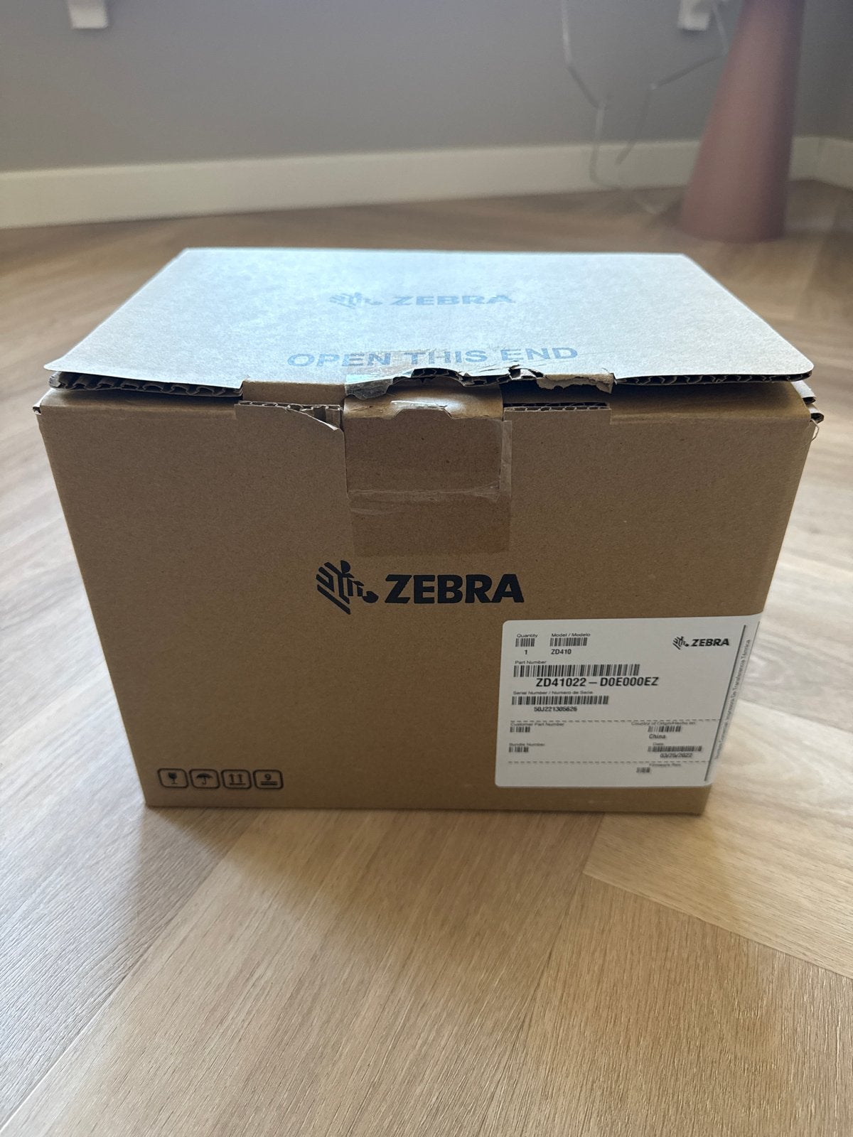 Zebra ZD410 Labelprinter - Zo goed als nieuw, Computers en Software, Zwart-en-wit printen, Printer, Ophalen of Verzenden, Zo goed als nieuw