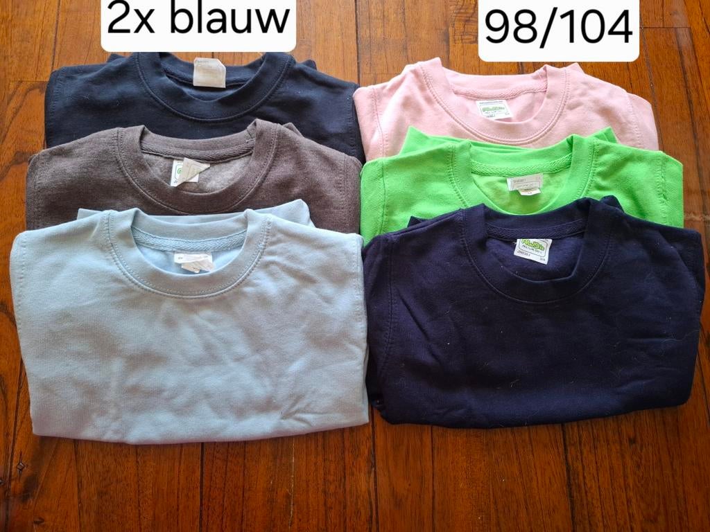 Nieuwe! Kinder sweaters en hoodies diverse kleuren en maten, Ophalen of Verzenden, Nieuw