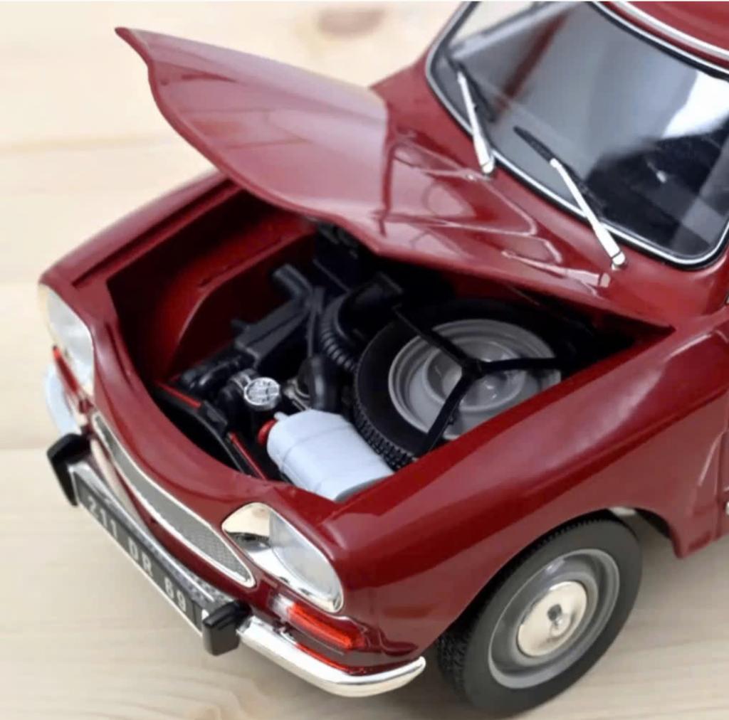 Citroen Ami 8 Club 1969 Rood 1/18 lim.ed NOREV ref. 181678, Hobby en Vrije tijd, Modelauto's | 1:18, Verzenden, Nieuw, Auto, Norev