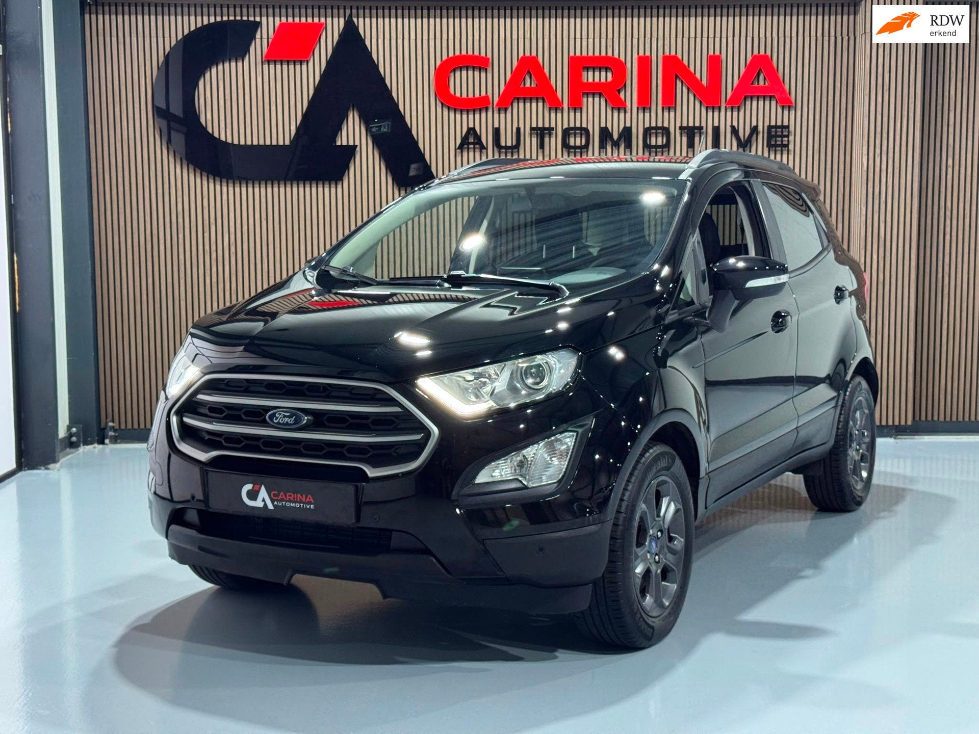 Ford EcoSport 1.0 EcoBoost Titanium / Automaat / Cruise Cont, Auto's, 125 pk, Gebruikt, Zwart, Ecosport