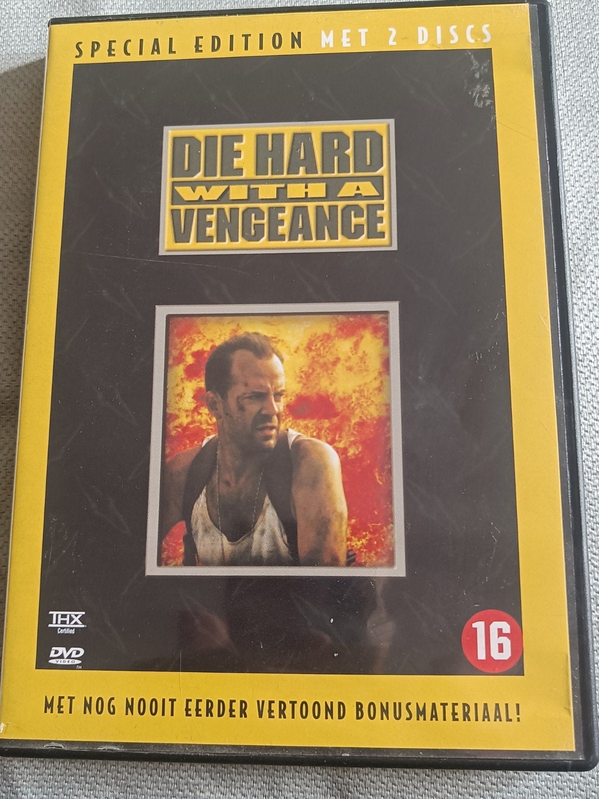 Die Hard With A Vengeance - Special Edition (2 Discs), Gebruikt, Vanaf 16 jaar, Ophalen of Verzenden, Bonusmateriaal