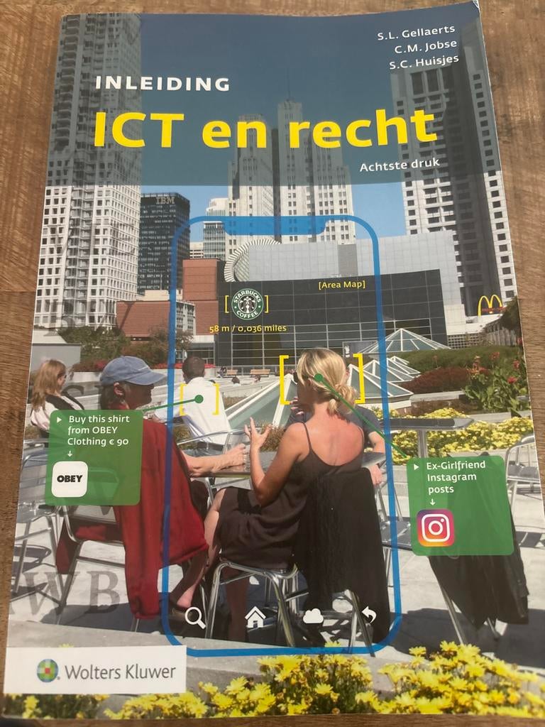 Inleiding ICT en recht - Achtste druk, Boeken, Ophalen of Verzenden, Gamma, Gelezen, HBO