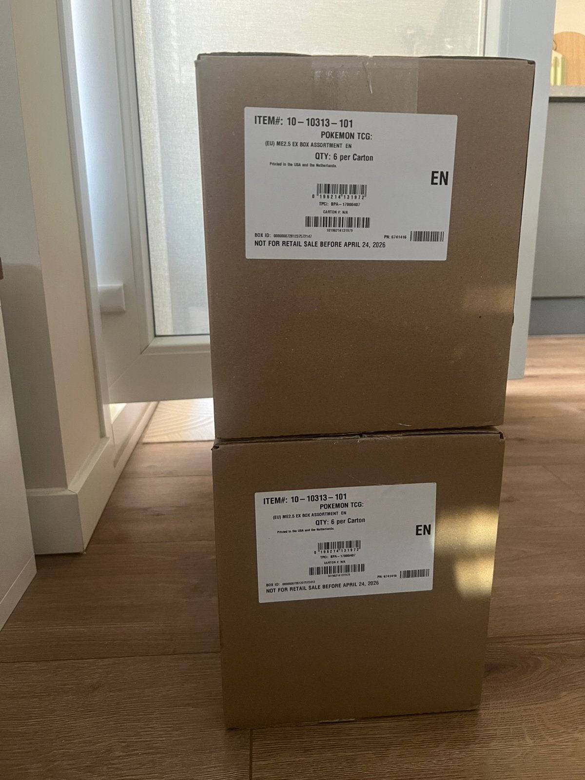 Ascended Heroes Sealed Case EX boxen, Ophalen, Zo goed als nieuw, Boosterbox