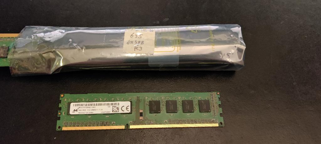 partij 23 X 4GB PC3-12800U 5-5, Computers en Software, RAM geheugen, DDR3, Ophalen of Verzenden, Zo goed als nieuw, Desktop