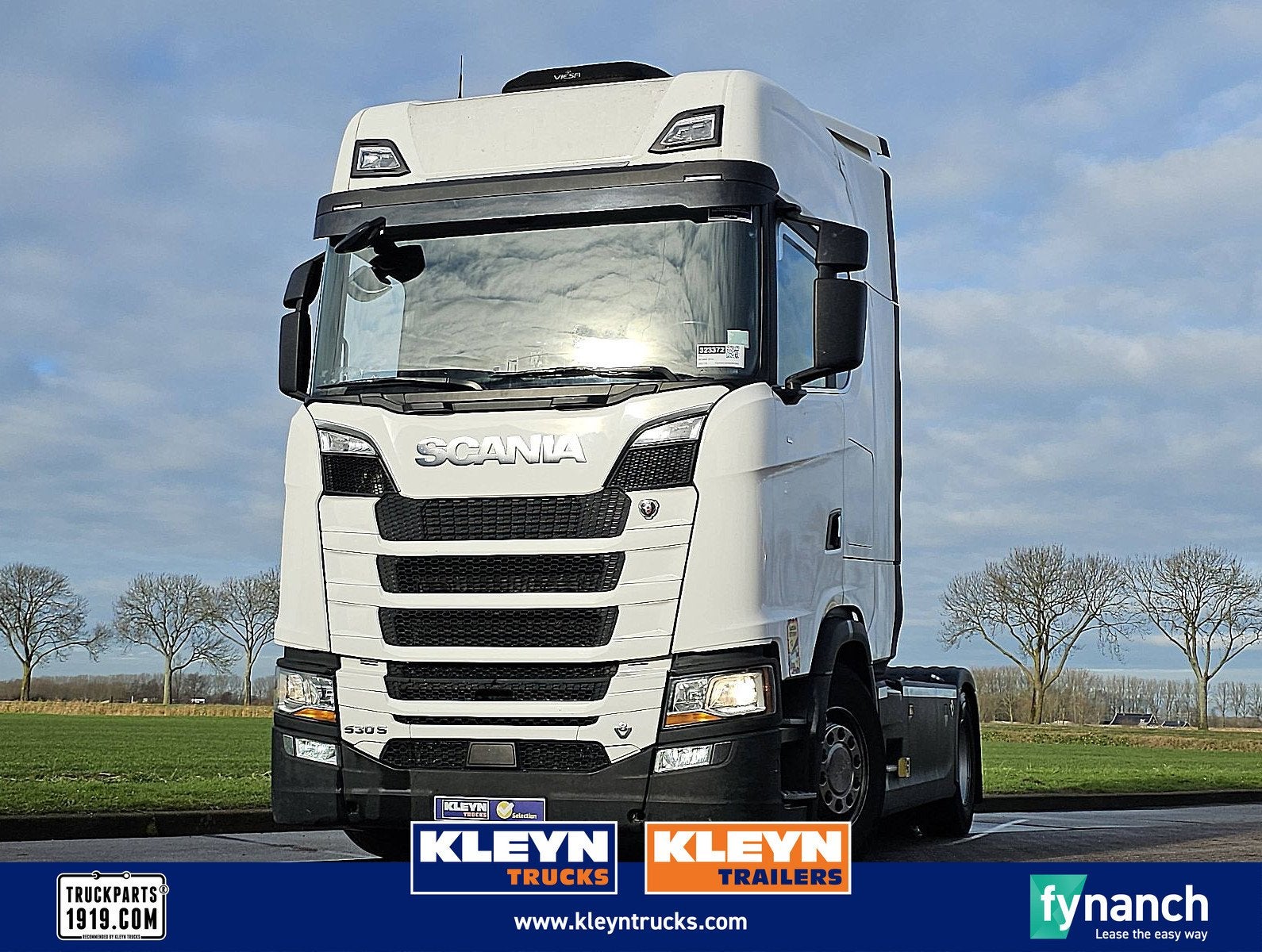 SCANIA S530 v8 ret. 2x tank, Automaat, Euro 6, Scania, Wit