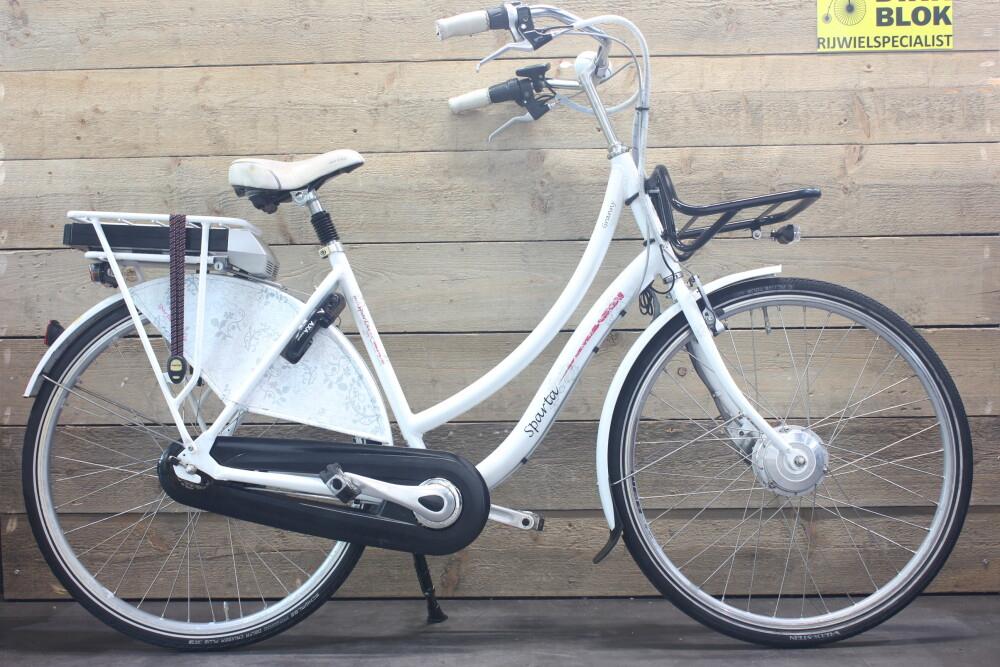 Sparta Granny E-go 3v accu 300Wh wit  3 mnd garantie, Niet ingevuld, Gebruikt, Niet ingevuld, Niet ingevuld