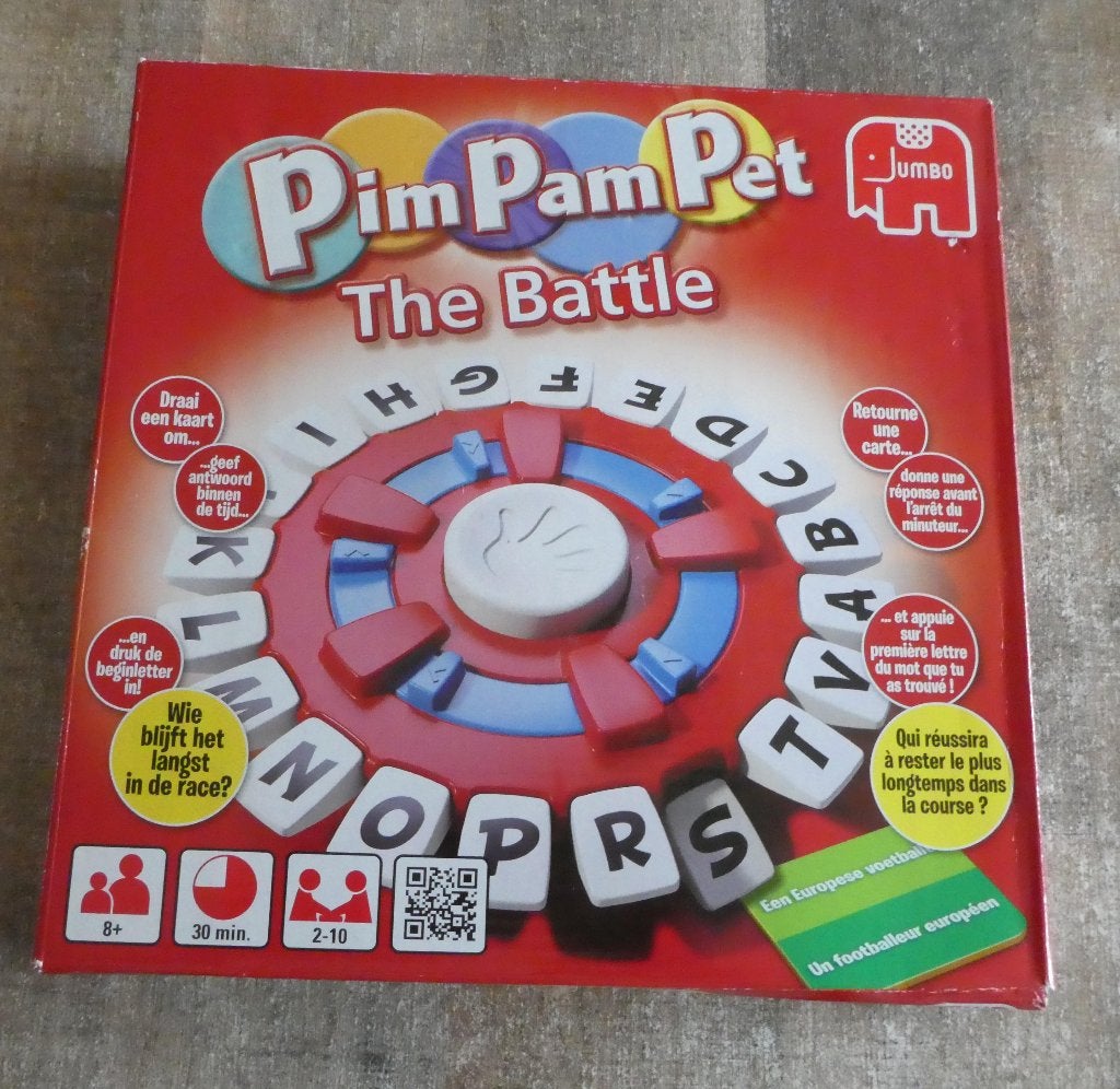 Pim Pam Pet Battle laatste woord. Nieuw in doos. + extra., Hobby en Vrije tijd, Gezelschapsspellen | Bordspellen, Vijf spelers of meer