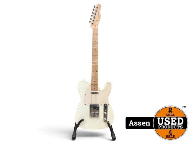 Fender Squier Telecaster Maple Fingerboard, Arctic White, Fender, Zo goed als nieuw, Support@fender.com, 17600 Catalina Street
Los Angeles, CA 90746
USA