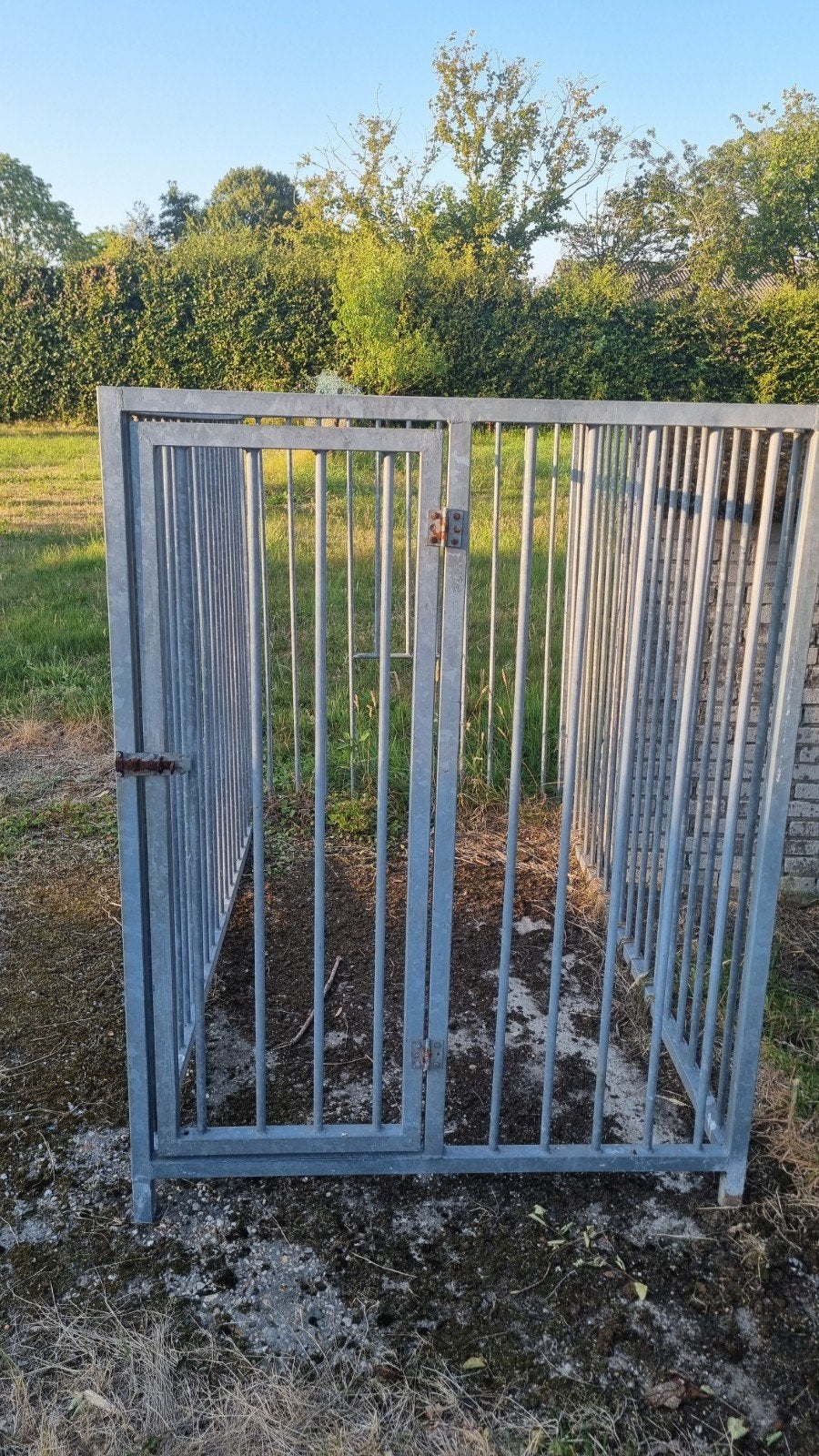 Honden kooi gegalvaniseerd, Ophalen