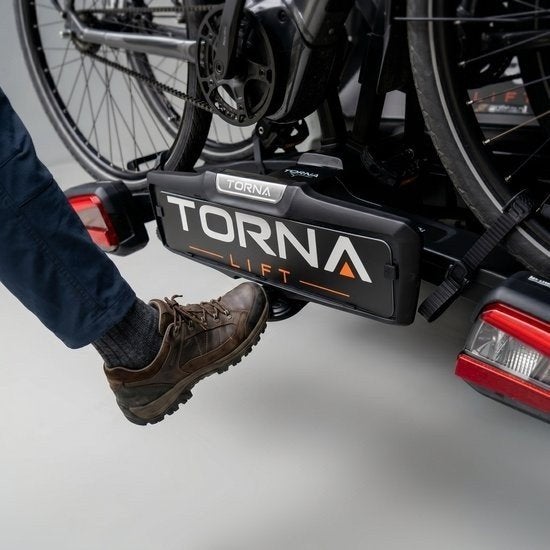 TORNA Lift 2 - Trekhaak Fietsendrager - 2 E-bikes, Nieuw, Ophalen of Verzenden, Brede banden, 2 fietsen