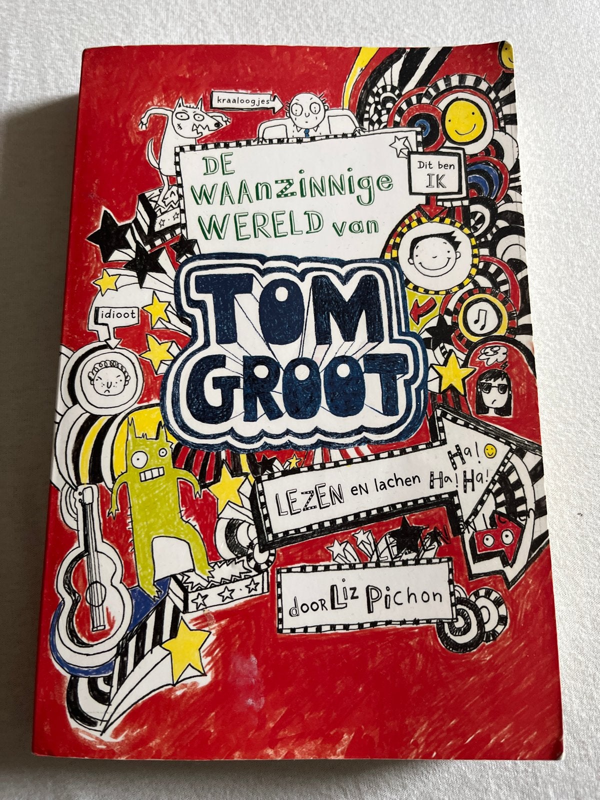 De waanzinnige wereld van Tom Groot - Liz Pichon, Ophalen of Verzenden, Zo goed als nieuw, Fictie algemeen