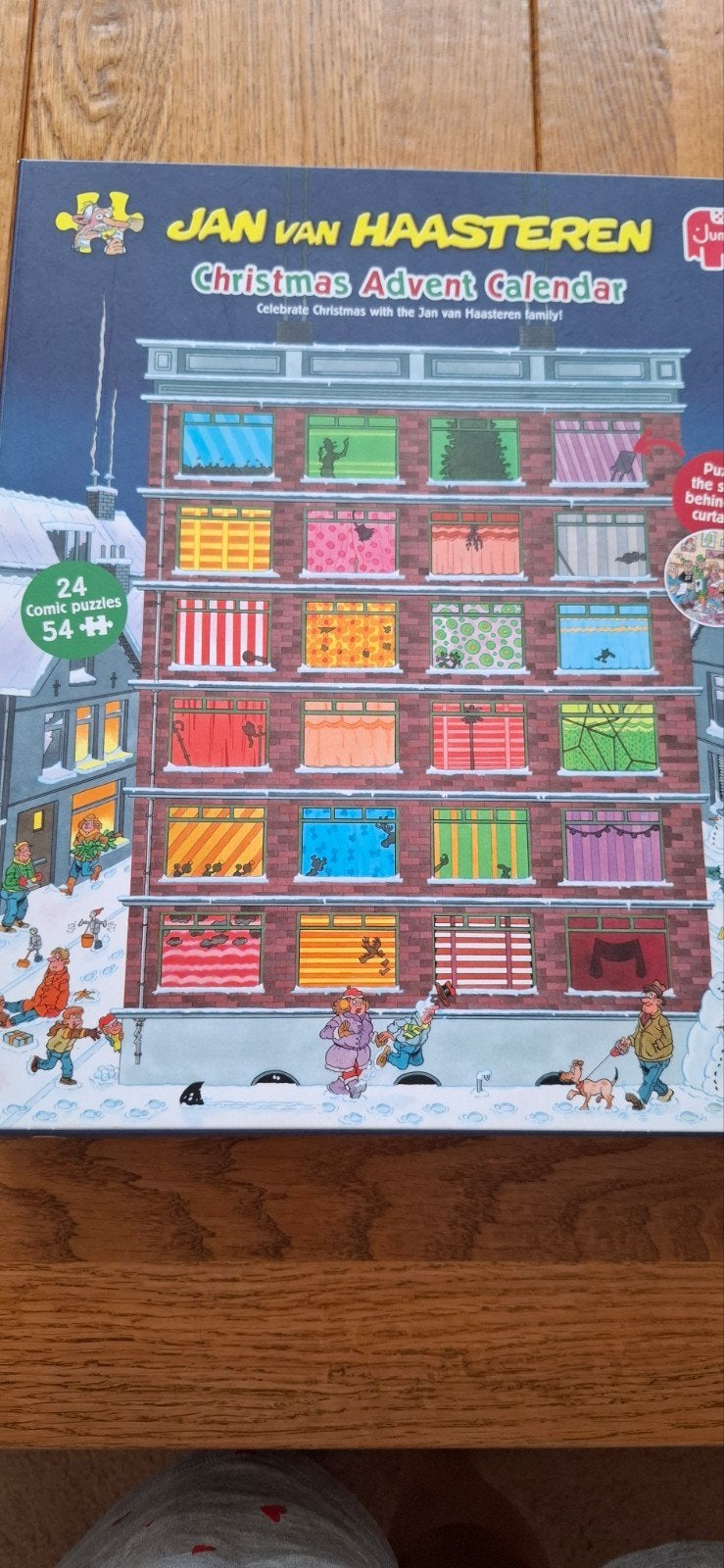 Jan van Haasteren  Christmas Advent Calendar 2024, Ophalen, 500 t/m 1500 stukjes, Zo goed als nieuw