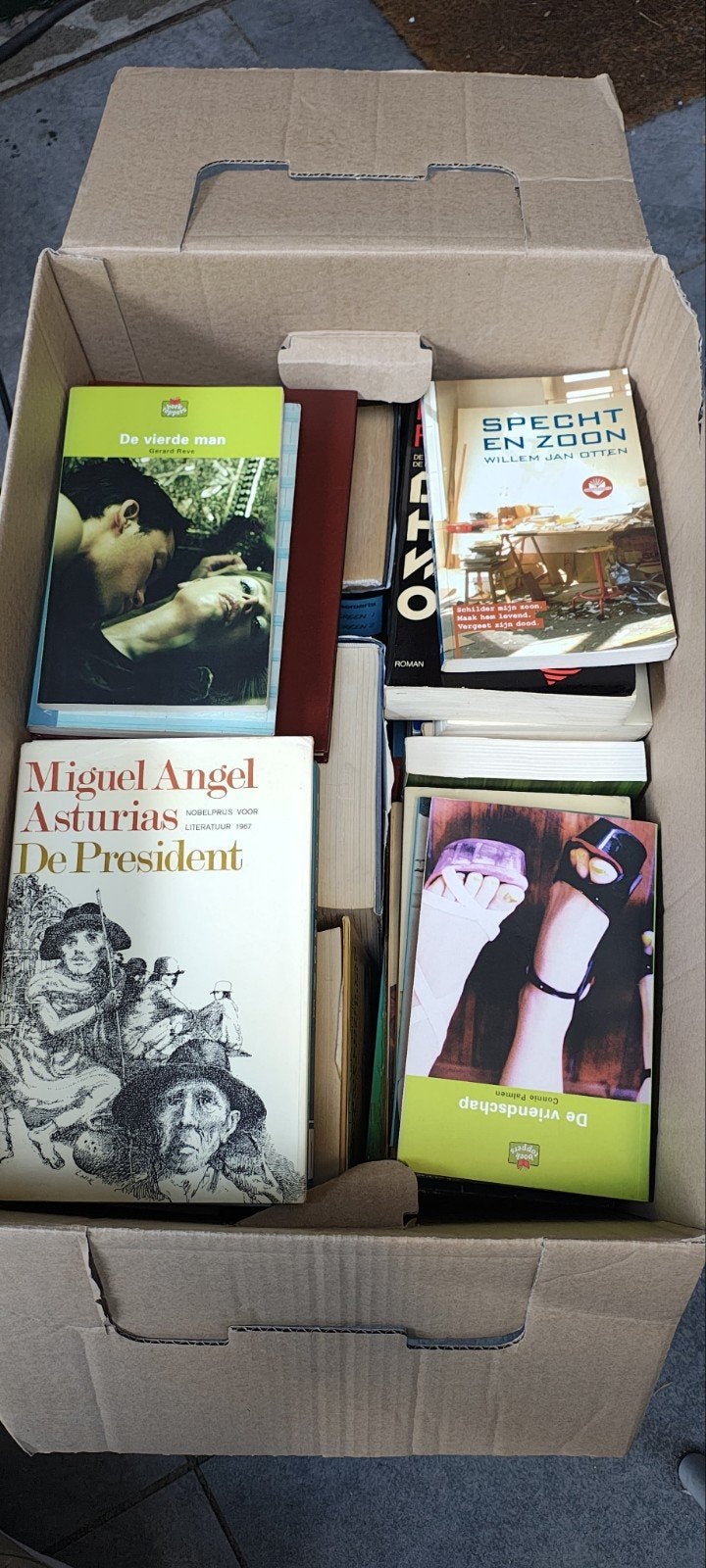Doos boeken, Ophalen, Gelezen