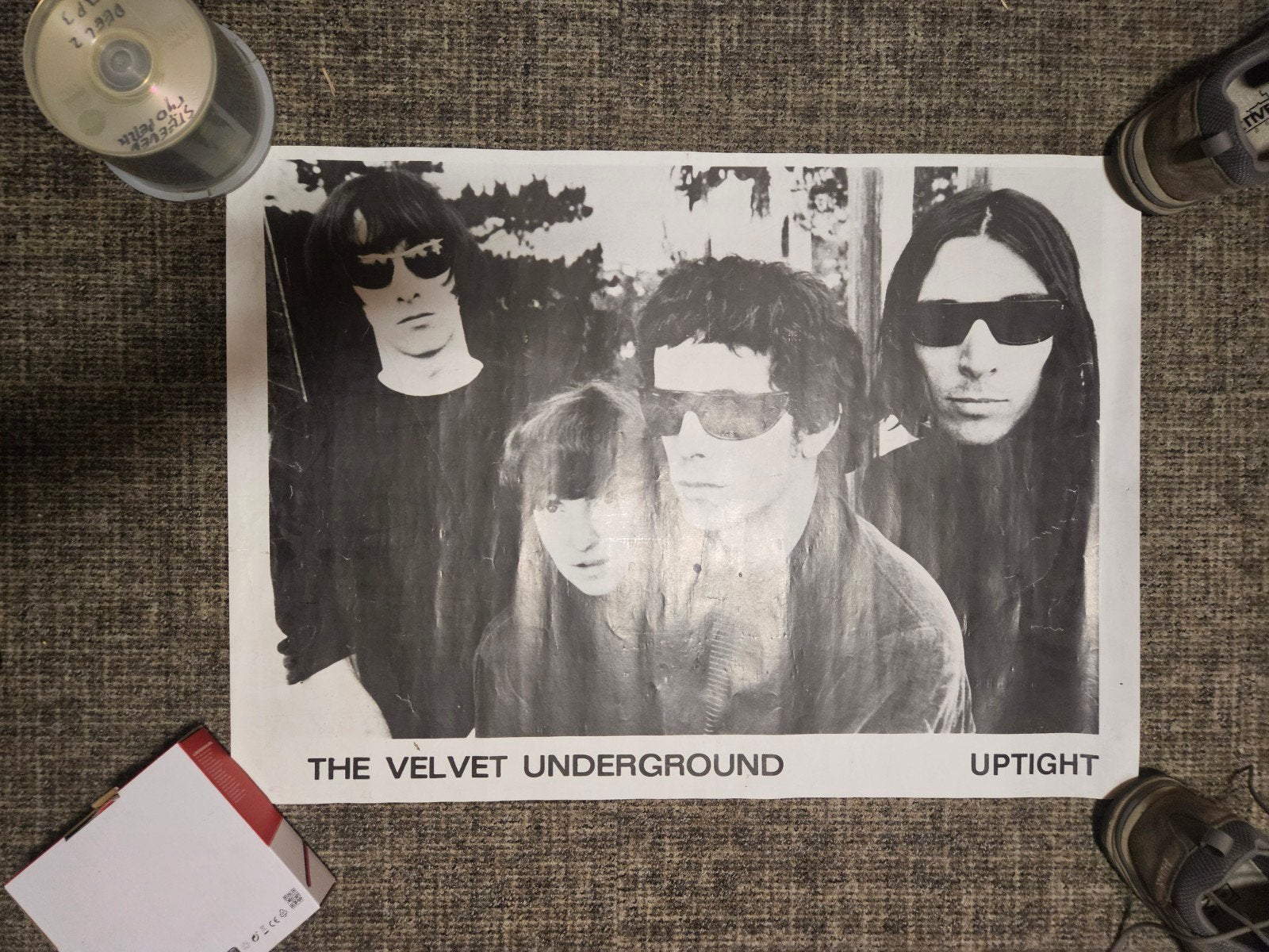 The Velvet Underground Poster, Gebruikt, Rechthoekig Liggend, Ophalen of Verzenden, A1 t/m A3
