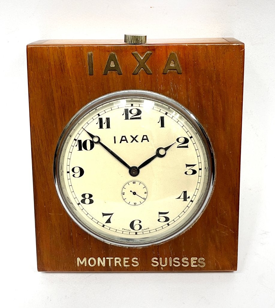 70s Shop Display Large IAXA MONTRES SUISSES Watch 15 Jewels, Ophalen of Verzenden, Zo goed als nieuw, Gebruiksvoorwerp