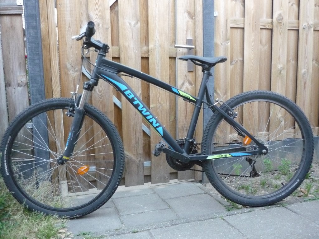 B'twin Rockrider, Gebruikt, Velgrem, Versnellingen, Overige merken