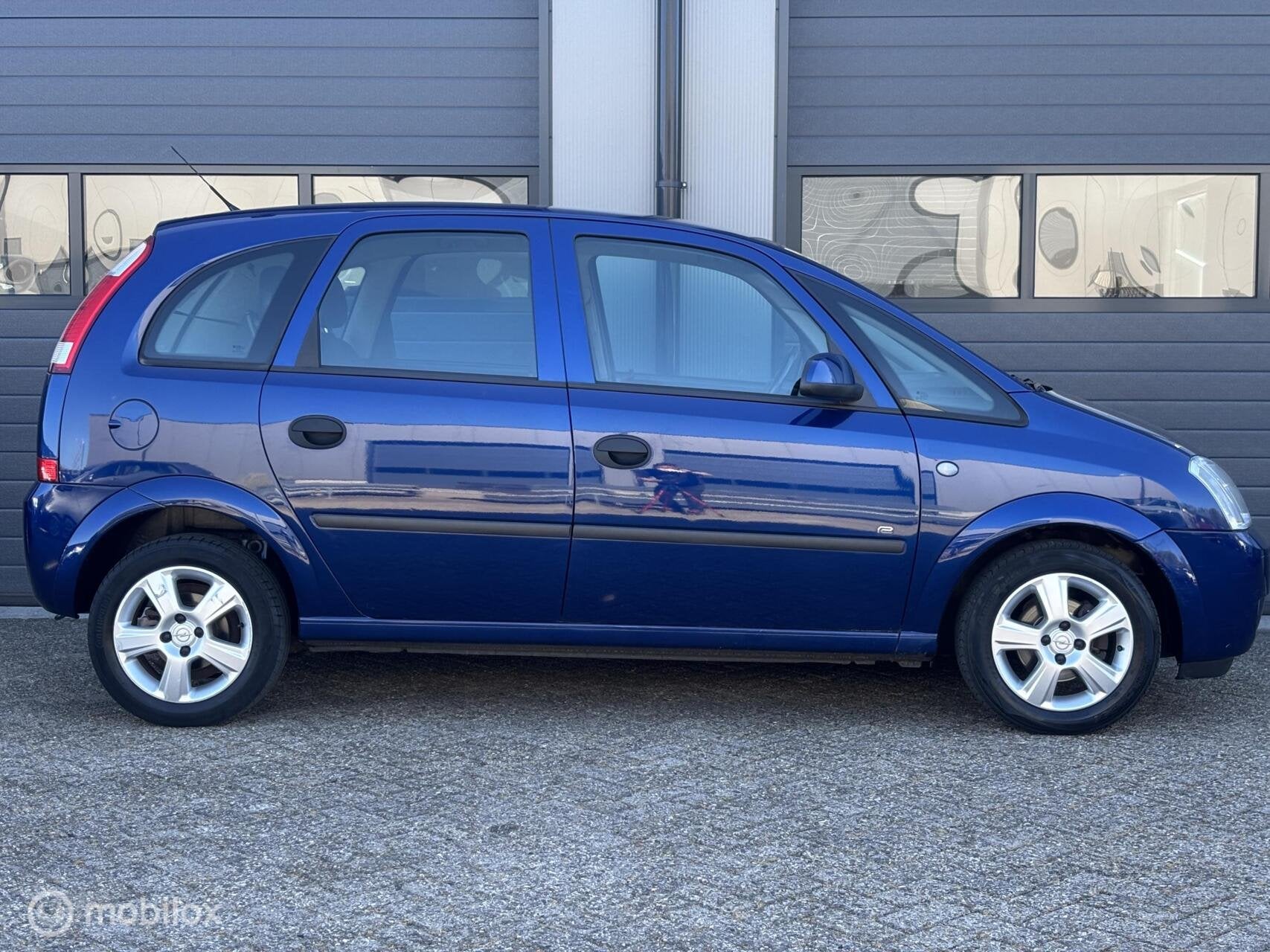 Opel Meriva 1.4-16V Maxx Cool Uitvoering // 78.Dkm Nap, Auto's, Voorwielaandrijving, 4 cilinders, Startonderbreker, Blauw