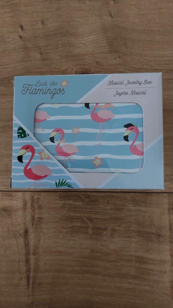 Muziekdoosje Flamingo - Nieuw in verpakking, Ophalen, Nieuw