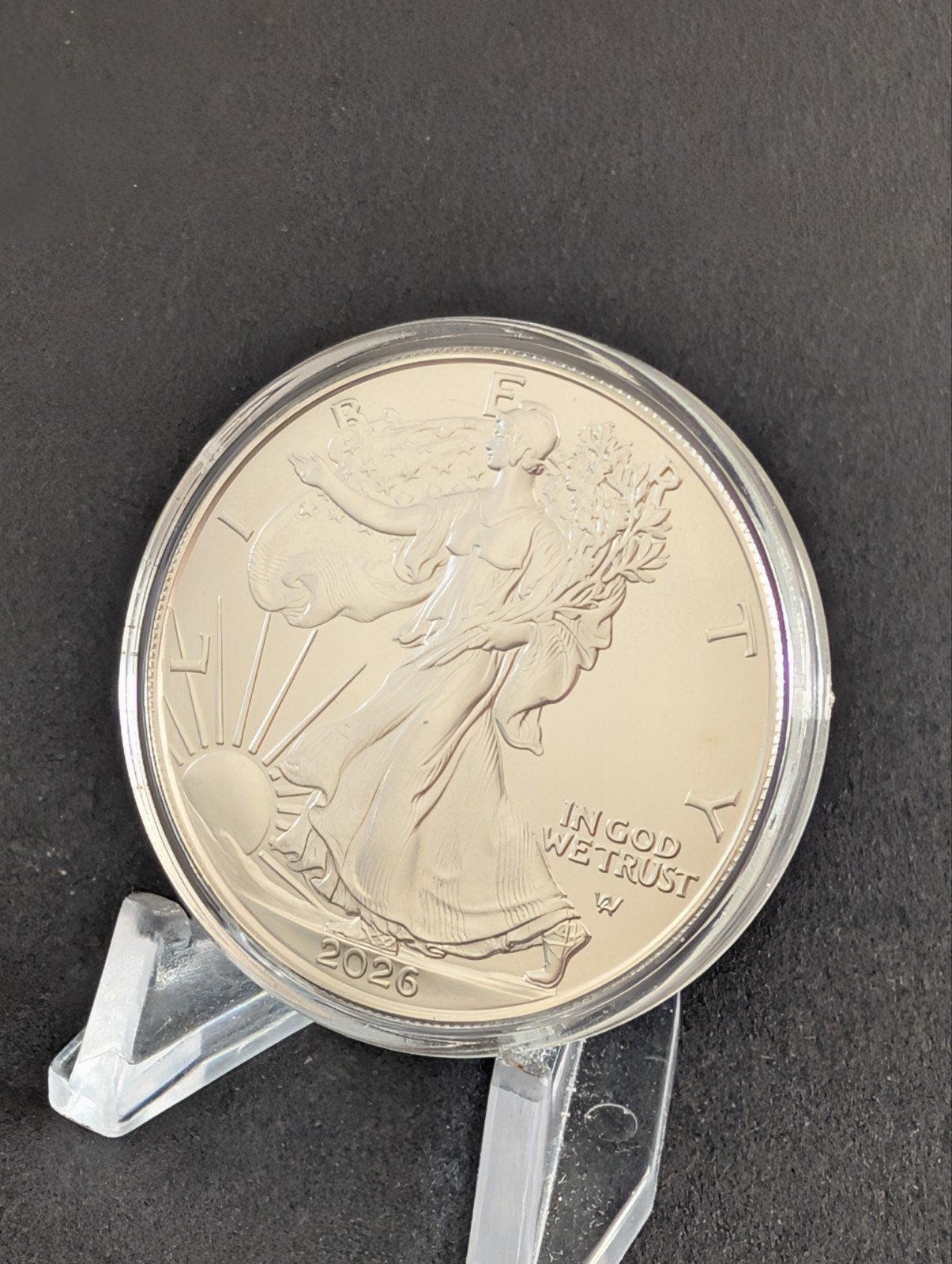 1 oz Zilveren American Eagle Munt 2026, Ophalen of Verzenden, Zilver