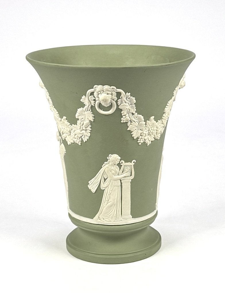 943. Jasperware vaas, Wedgwood – Engeland, 1976, Antiek en Kunst, Ophalen of Verzenden
