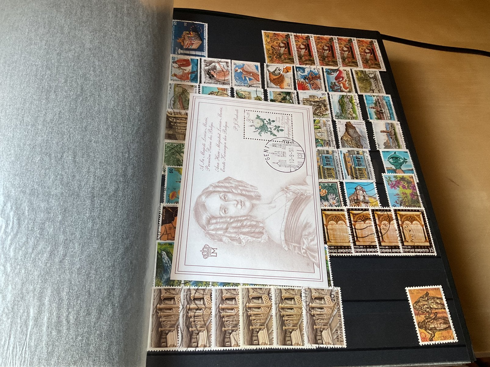 Dik stockboek Griekenland, Malta, Rusland etc, Postzegels en Munten, Postzegels | Volle albums en Verzamelingen, Ophalen of Verzenden