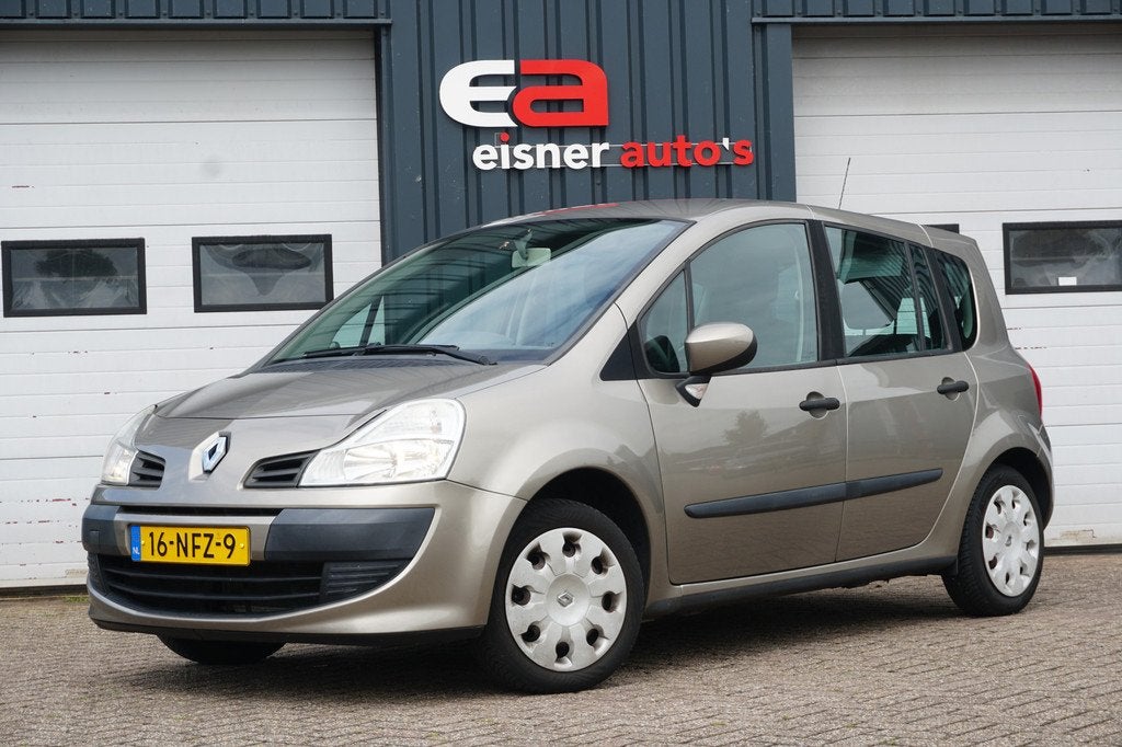Renault Grand Modus 1.2-16V Expression | TREKHAAK | AIRCO |, Voorwielaandrijving, Stof, Gebruikt, Zwart