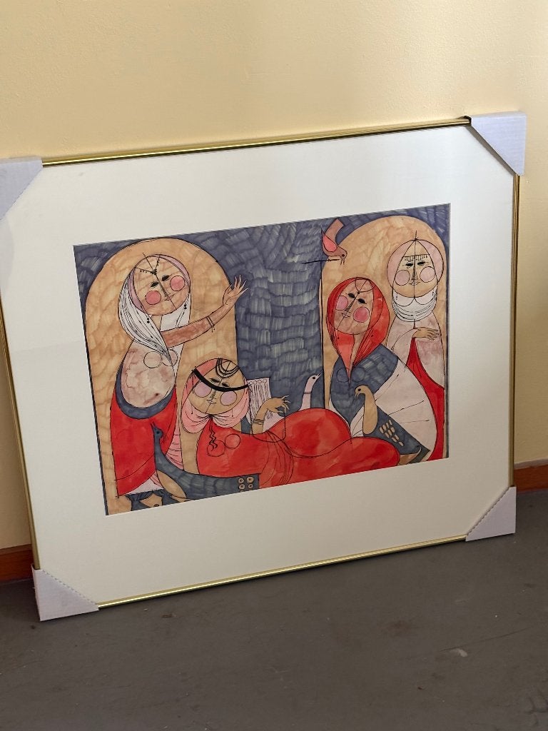 Barth wissellijsten, Ophalen, Achter glas