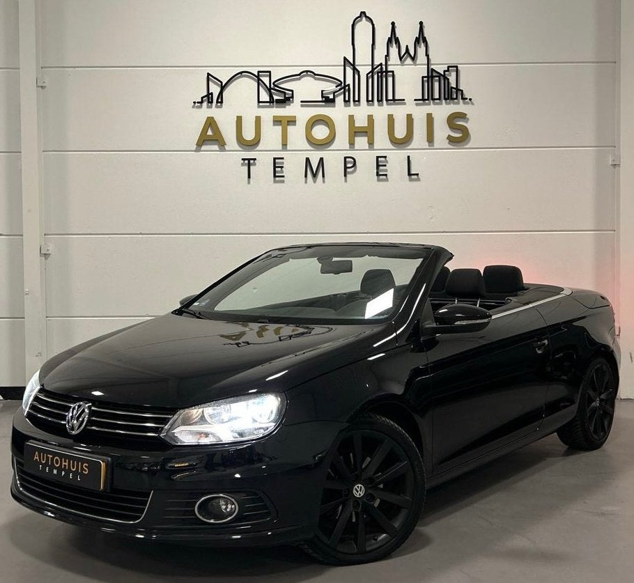Volkswagen Eos 1.4 TSI Highline BlueMotion Nap Airco Cruise, Auto's, Voorwielaandrijving, Euro 5, Stof, Gebruikt