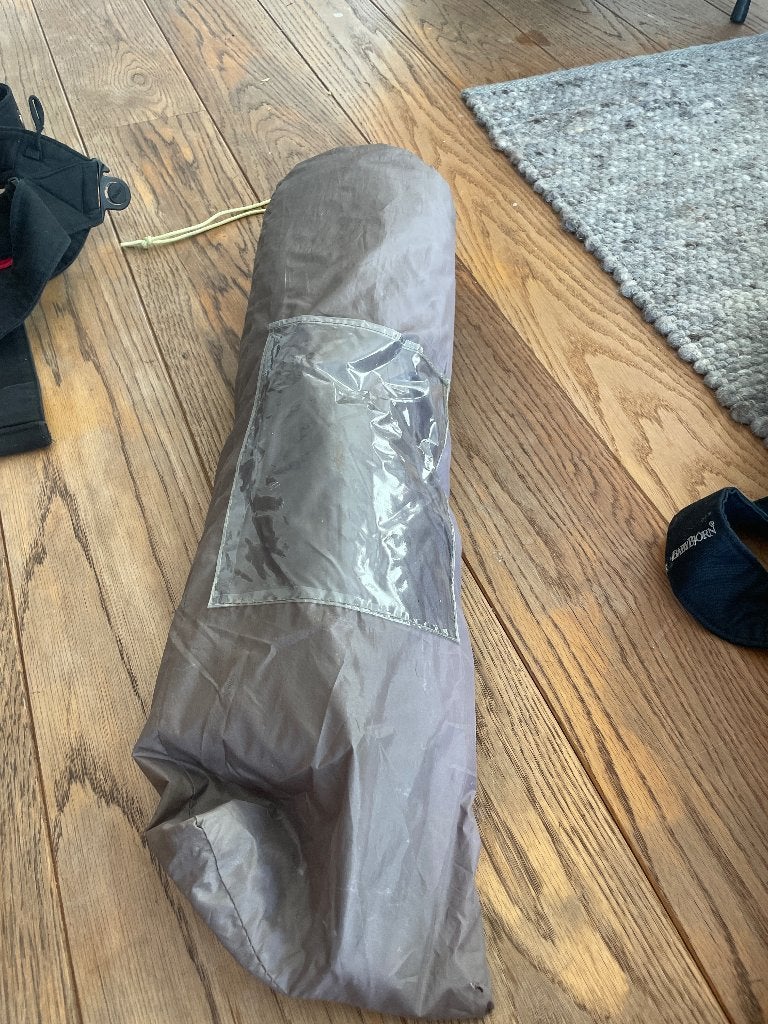 Tarp grijs, Ophalen, Gebruikt