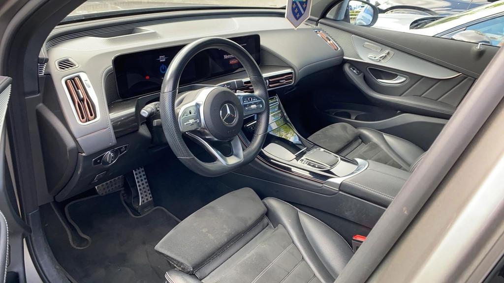 Mercedes-Benz EQC 400 4MATIC Business Solution AMG 80 kWh SO, Auto's, Automaat, Zwart, 80 kWh, Origineel Nederlands