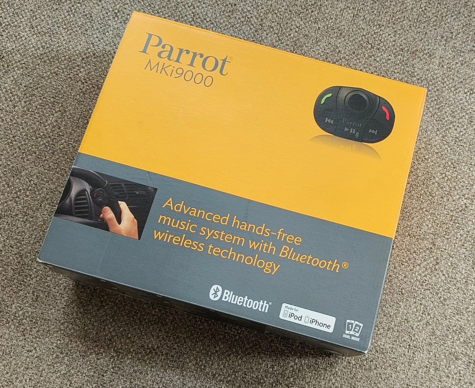 Parrot MKi9000 Advanced Handsfree Muzieksysteem Bluetooth, Auto diversen, Ophalen of Verzenden, Zo goed als nieuw