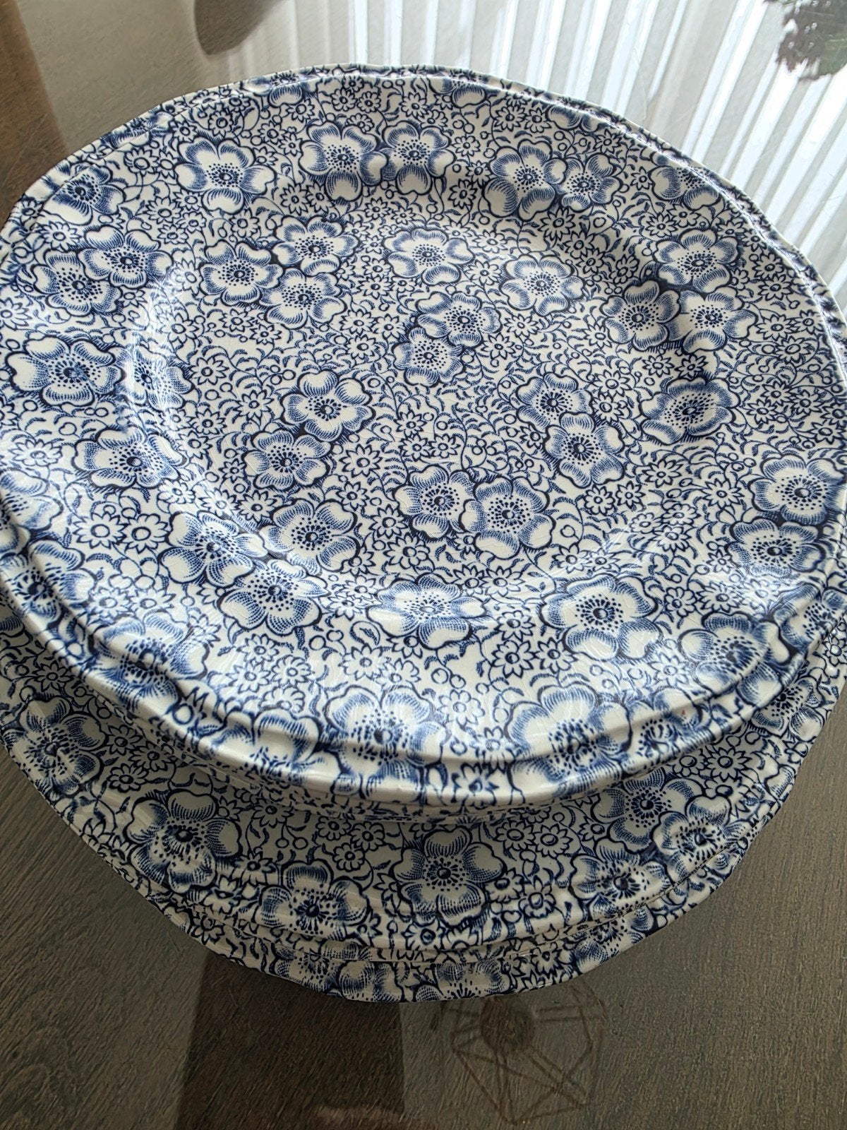 Wedgwood Tunstall Chintz borden 10x, Ophalen of Verzenden, Ovaal, Riet