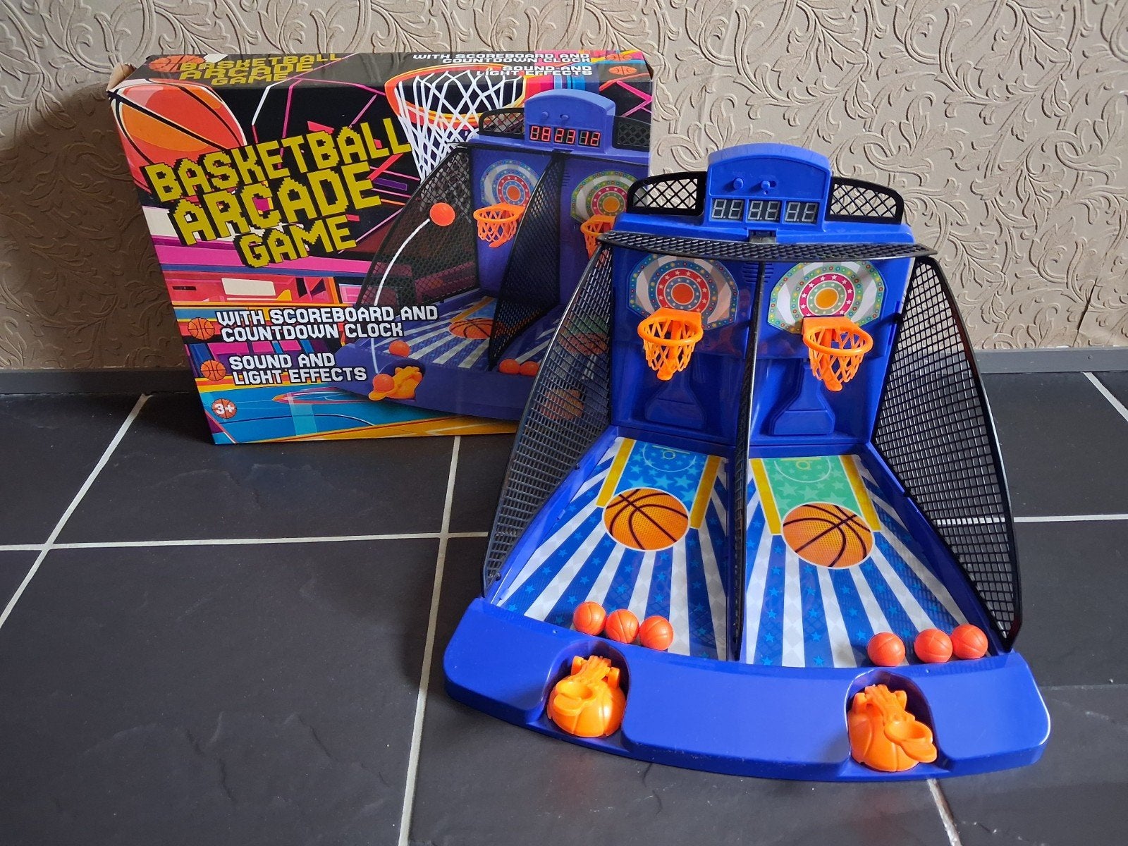 Baketball arcade, Ophalen