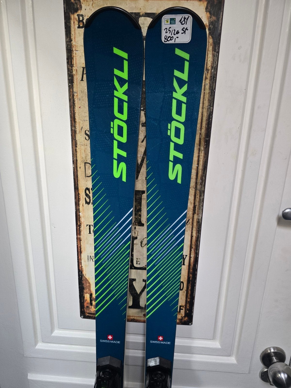 181cm 25/26 STOCKLI LASER SX VOOR KENNERS NP1600€, Overige merken, Stockli, 180 cm of meer, Ophalen of Verzenden