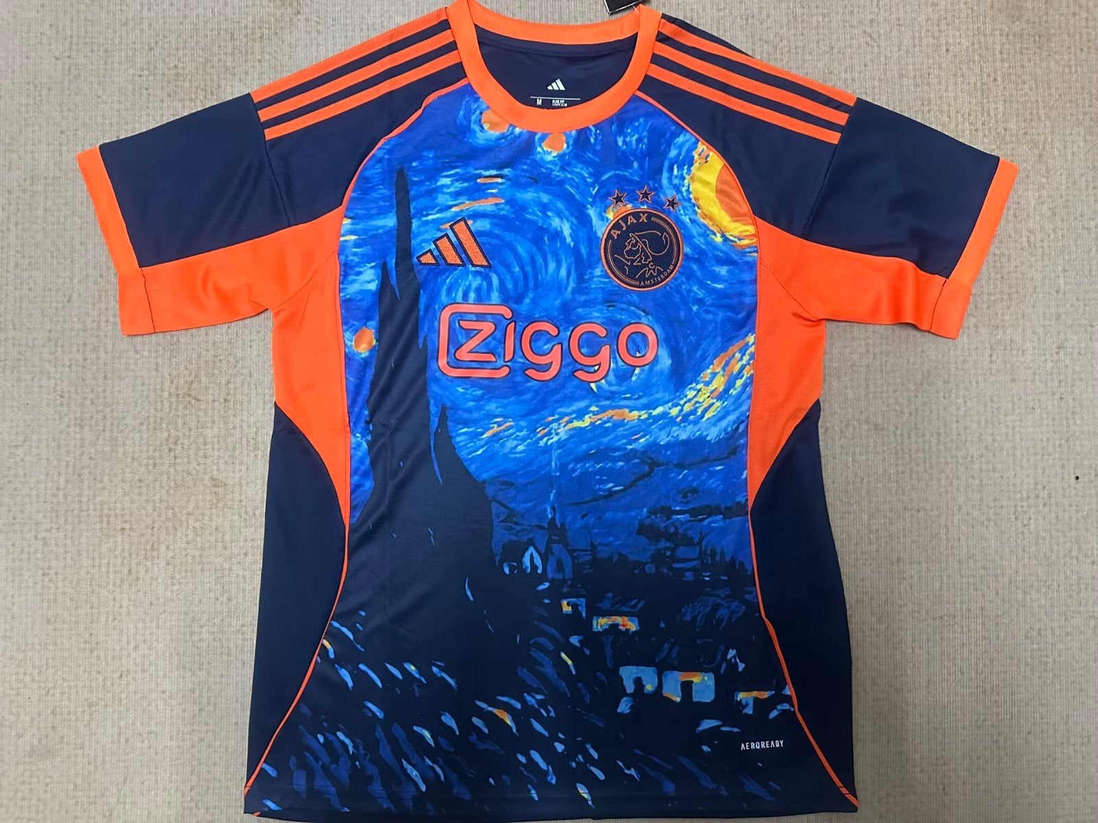 Ajax Custom Van Gogh Shirt- Nieuw! Fan Versie, Verzenden, Nieuw, Shirt