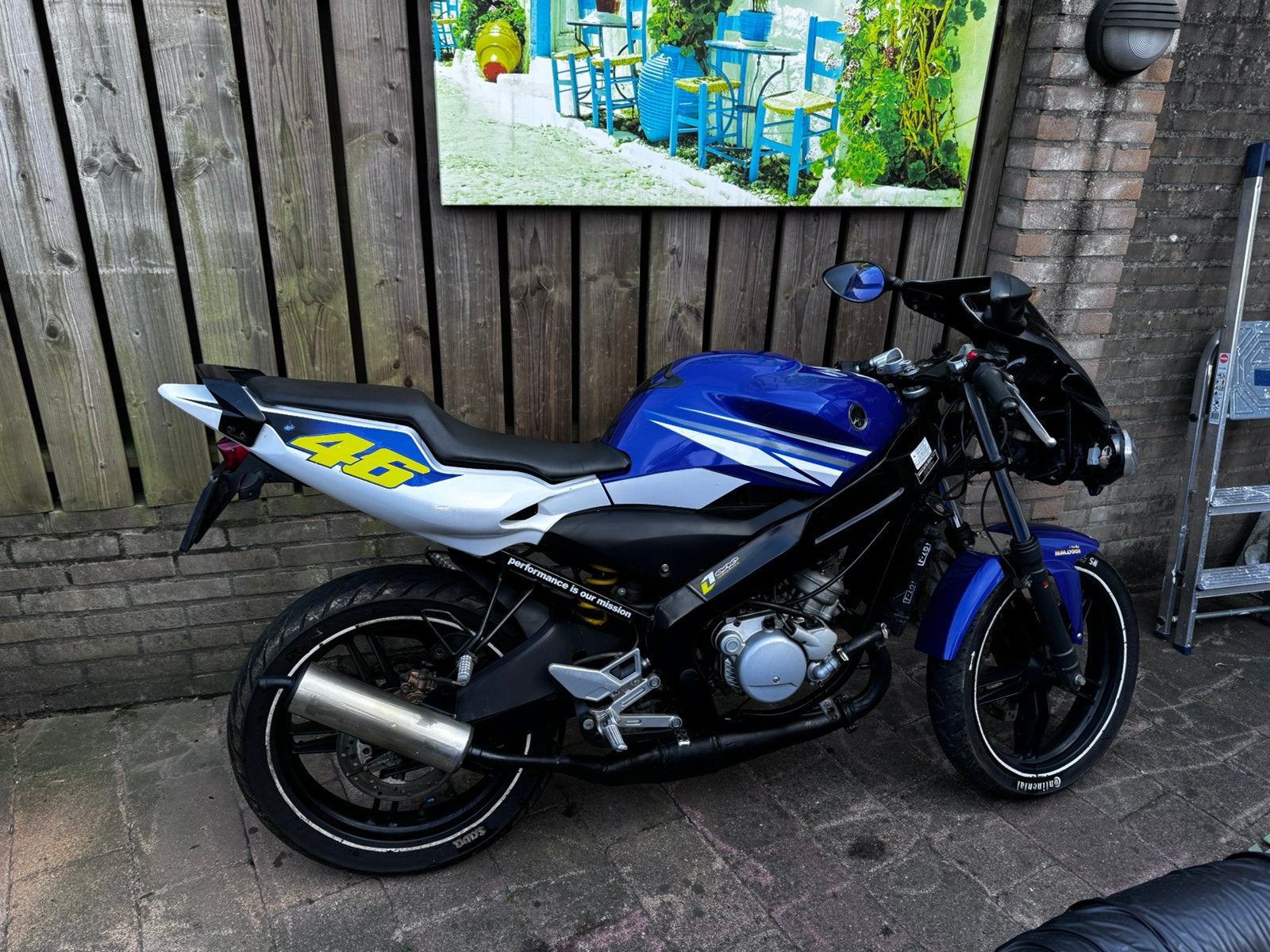 Yamaha TZR 50x 2008 Valentino Rossi Editie Stage 6 Cilinder, Fietsen en Brommers, Brommers | Overige merken, Ophalen, 6 versnellingen