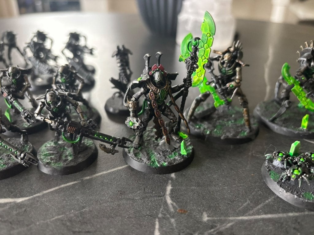 Warhammer 40k Necron leger, Gebruikt, Figuurtje(s), Warhammer, Ophalen of Verzenden
