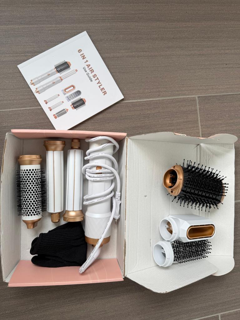 Ukliss 6-in-1 Haarstyler - Complete Haarstyling Set, Ophalen of Verzenden, Zo goed als nieuw, Haarverzorging