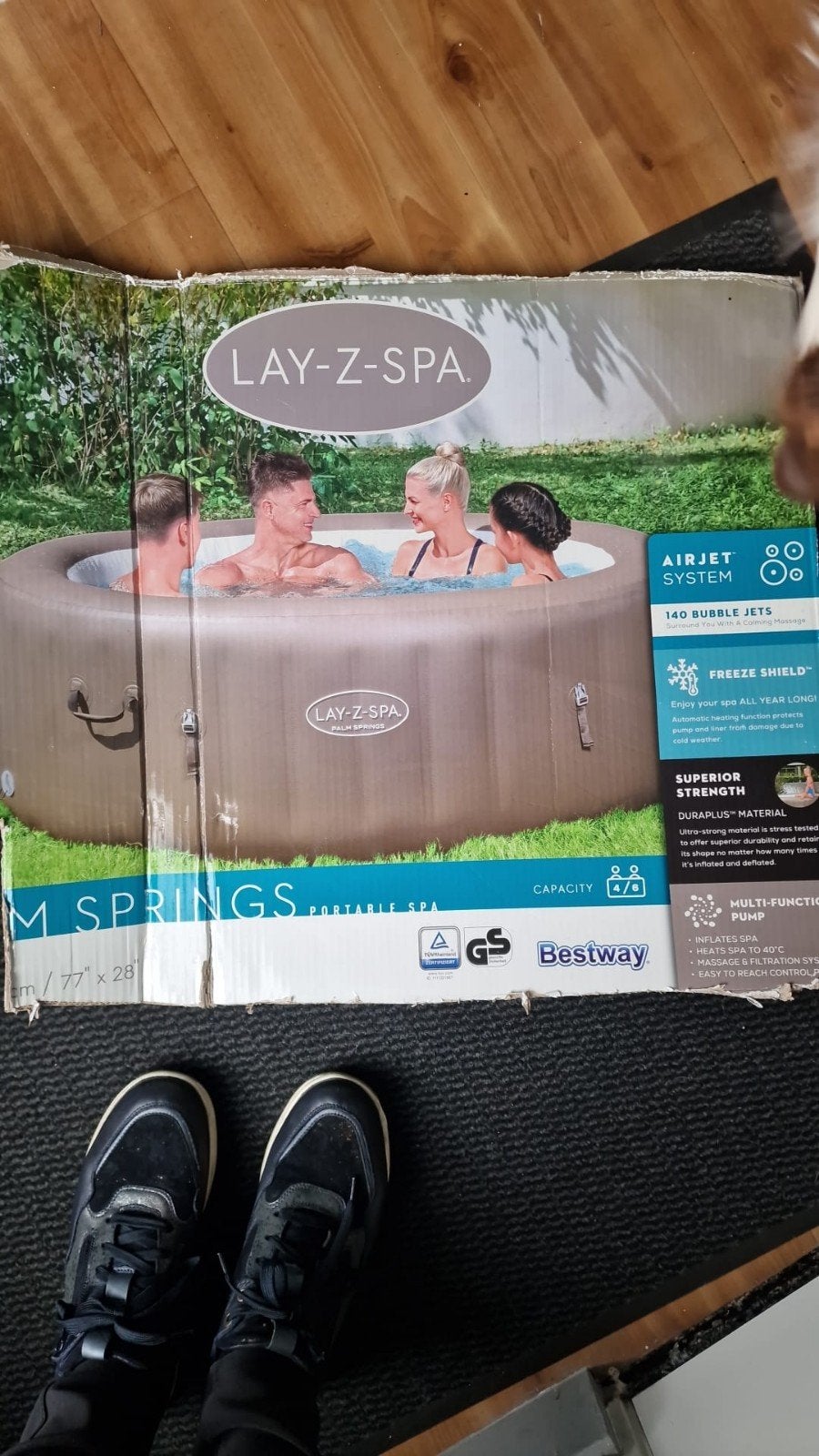 bubbelbad 1x gebruikt, Ophalen of Verzenden, Zo goed als nieuw