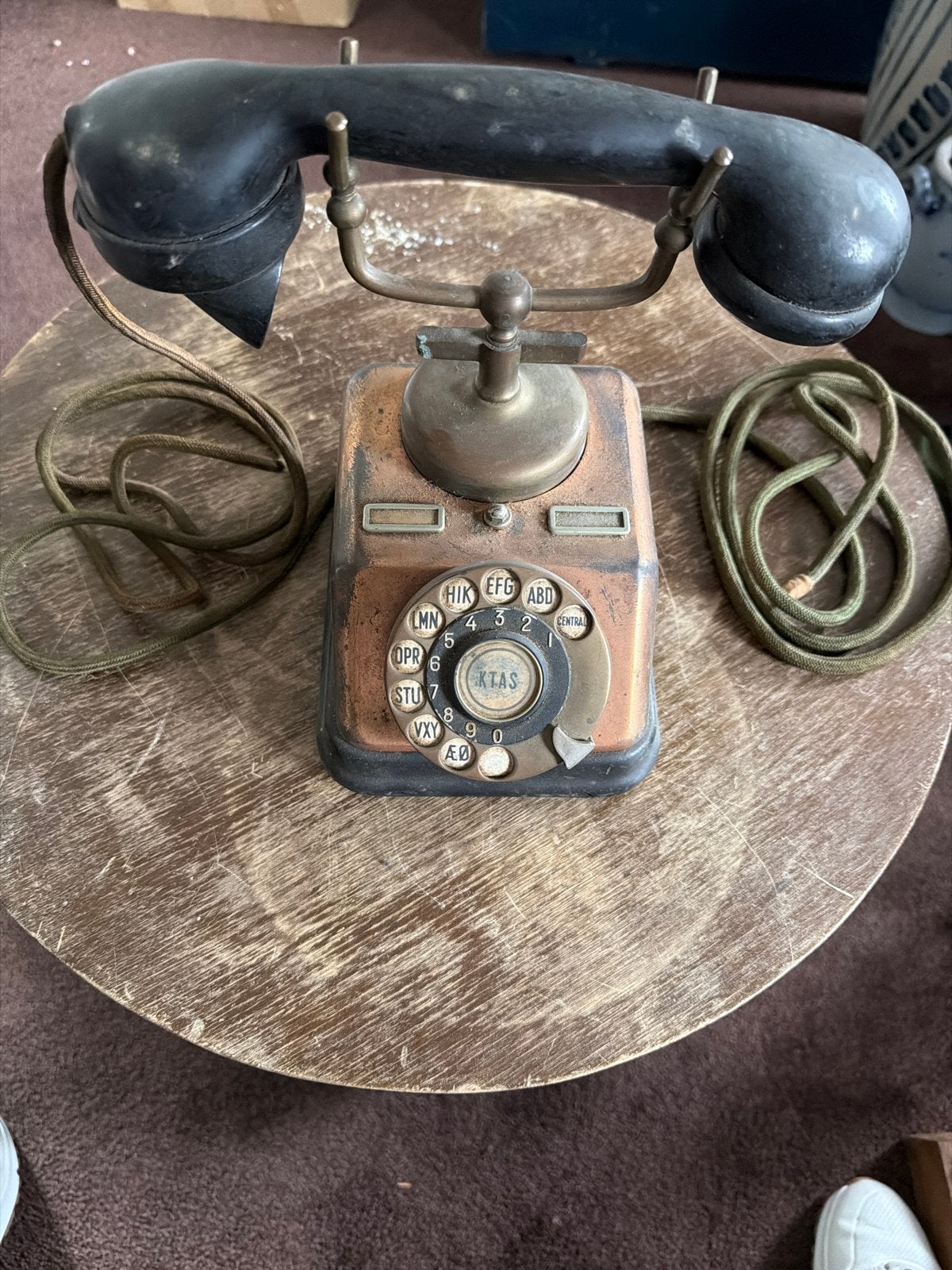 Antieke KTAS T30 Telefoon- Vintage Decoratie, Ophalen