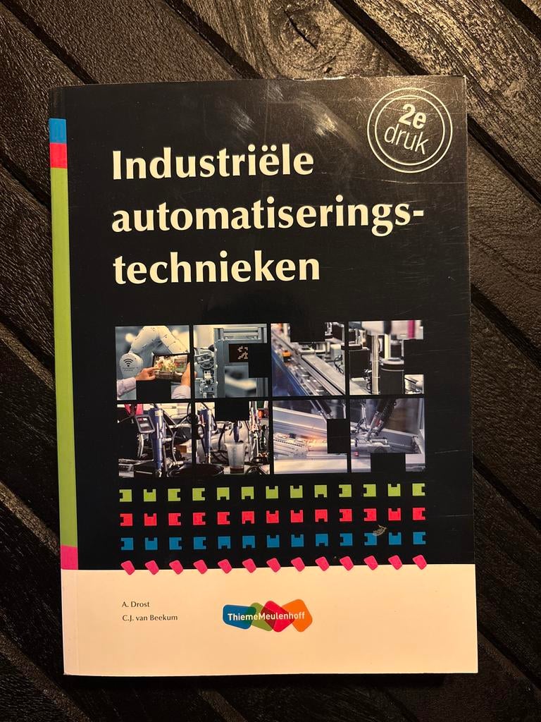 Industriële automatiseringstechnieken 2e druk nieuwstaat, Ophalen of Verzenden, Zo goed als nieuw, Elektrotechniek