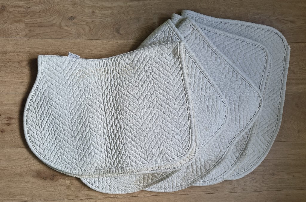 Stubben zadeldekjes, 100% katoen, Dieren en Toebehoren, Katoen, Overige merken, Cob (M), Zadeldekje