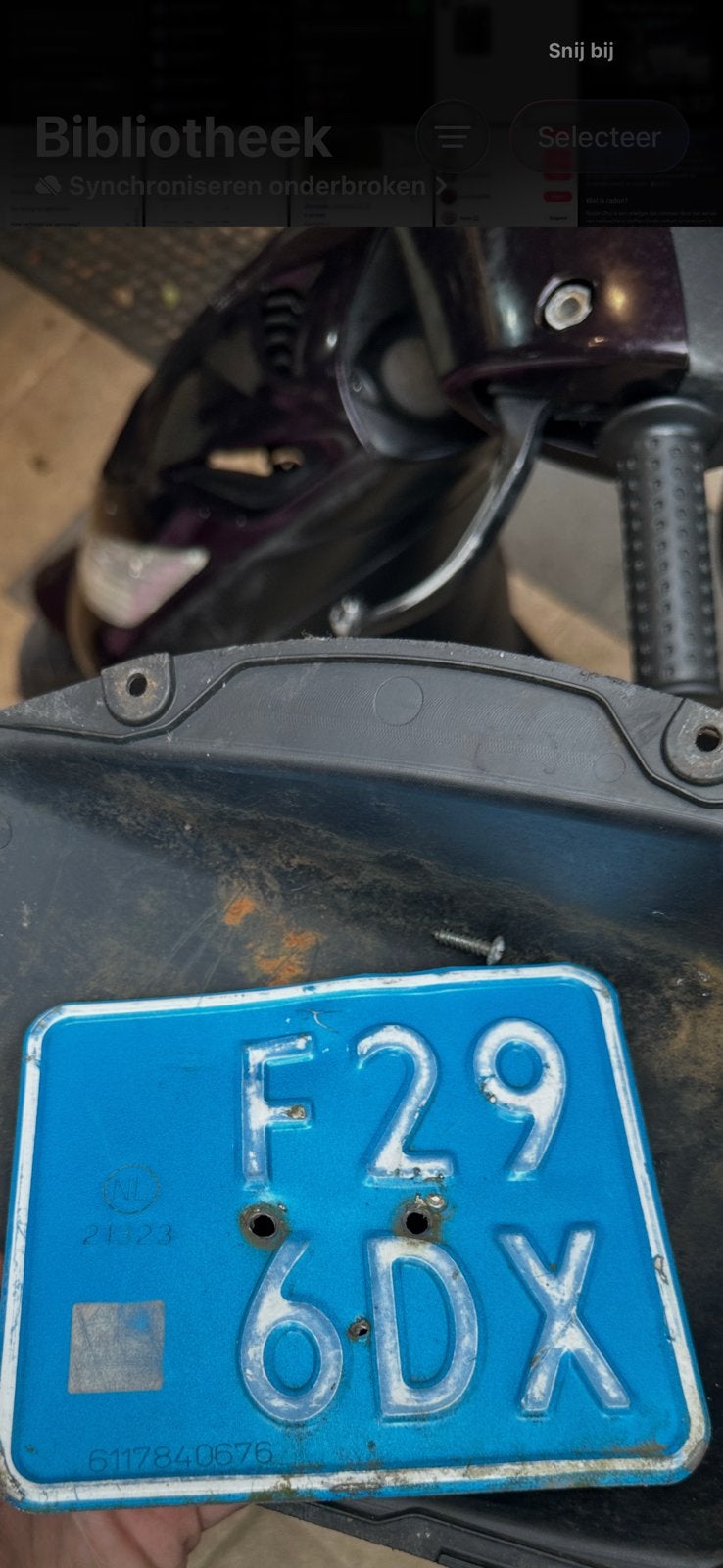 Zip 4 takt kenteken met wok, Fietsen en Brommers, Ophalen, Zo goed als nieuw, Overige typen, Piaggio